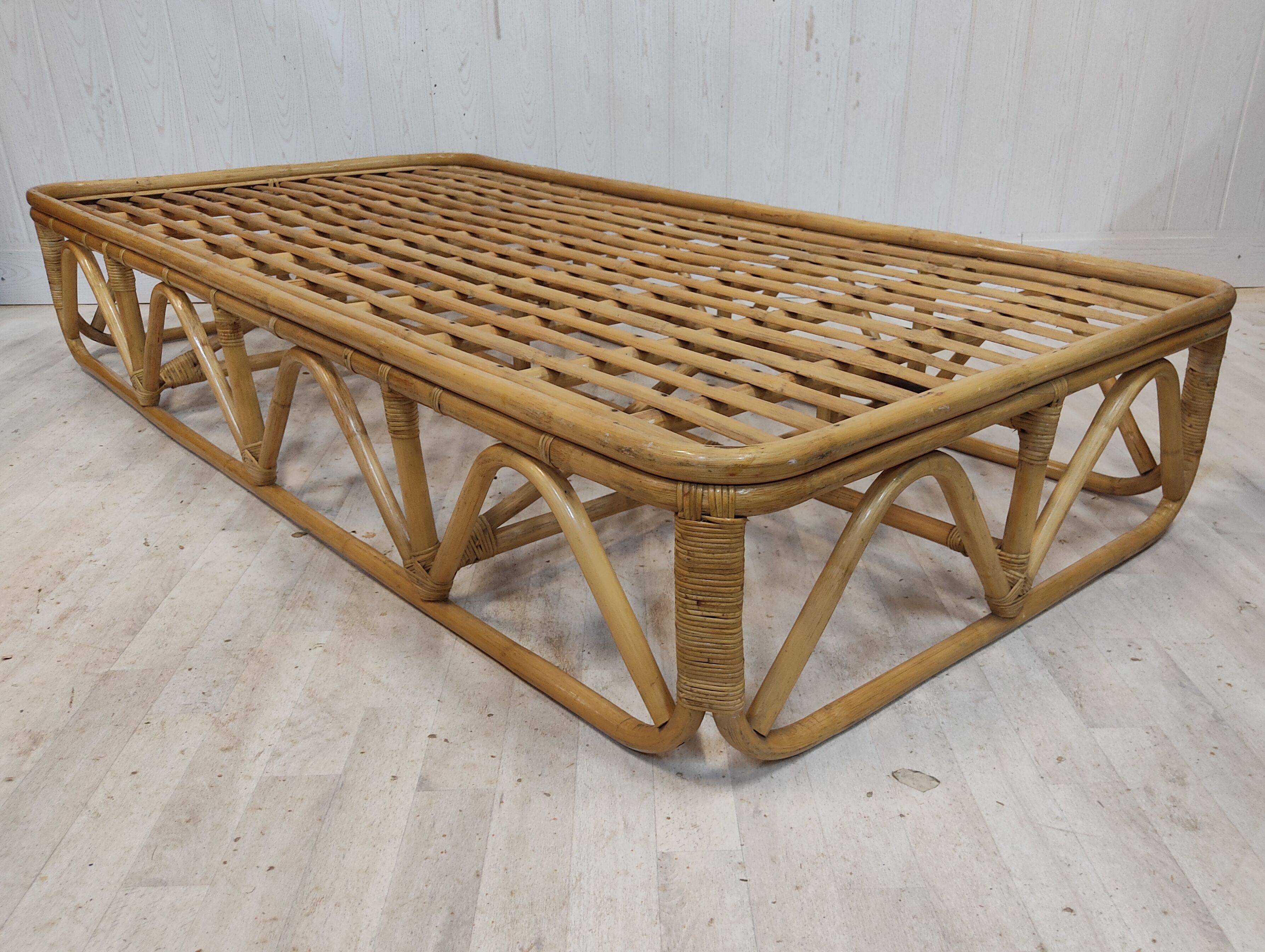 Daybed rattan sofa bed 90x190