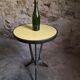 French Art Deco bistro table REX with a bakelite top, circa 1930.