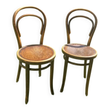 Pair of Thonet bistro chairs