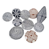 Lot de 10 Boucliers Africains by Fékima