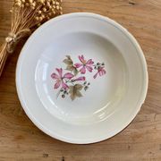 4 assiettes creuses Boch La Louvière Belgium