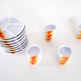 Serving set, Italian design, 1970s, made in Italy