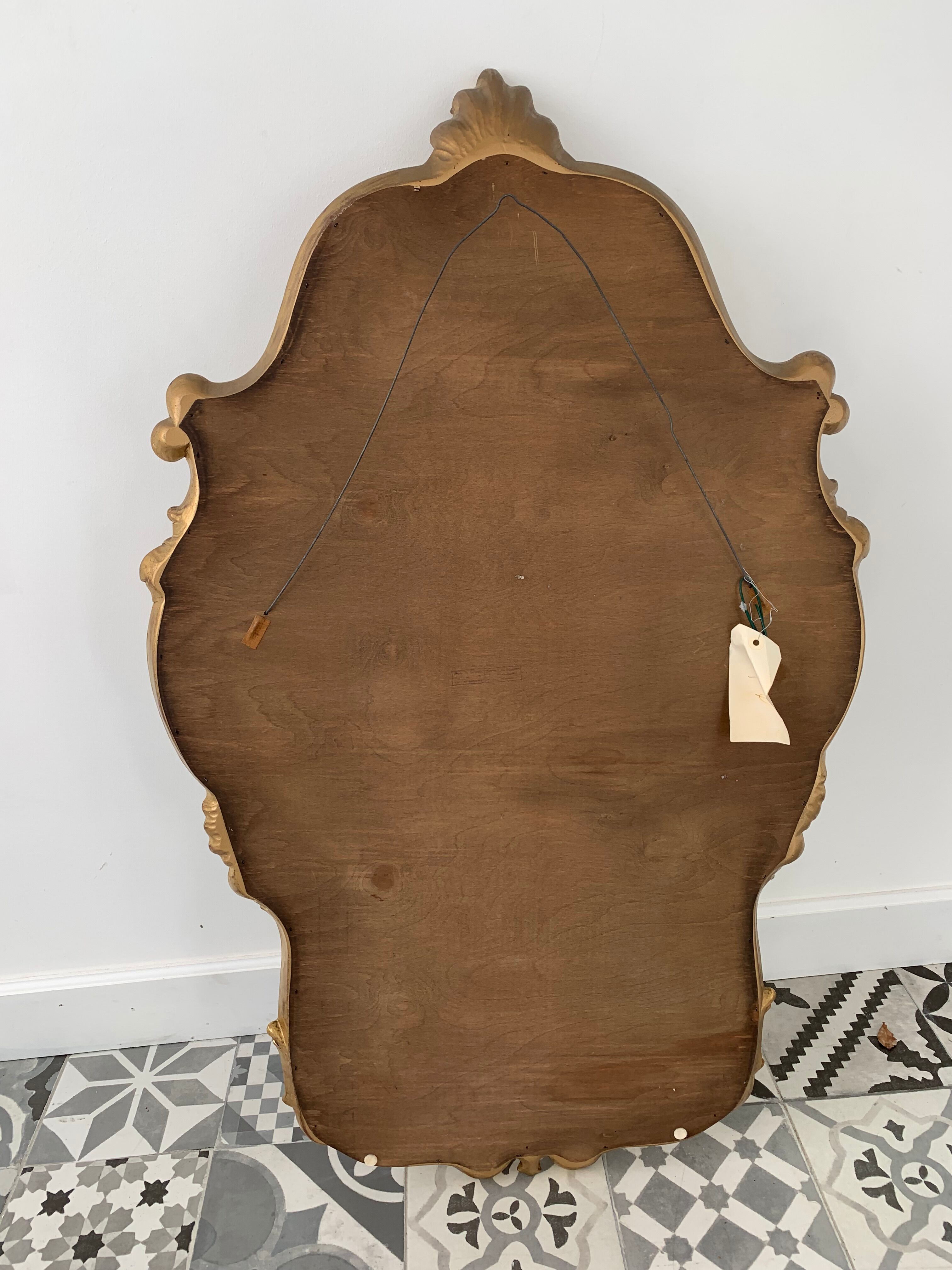 Baroque mirror 115x70cm
