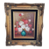Oil on canvas flowers by "Borione"