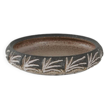 Bol en céramique, design danois, années 1960, fabricant : Frank Keramik