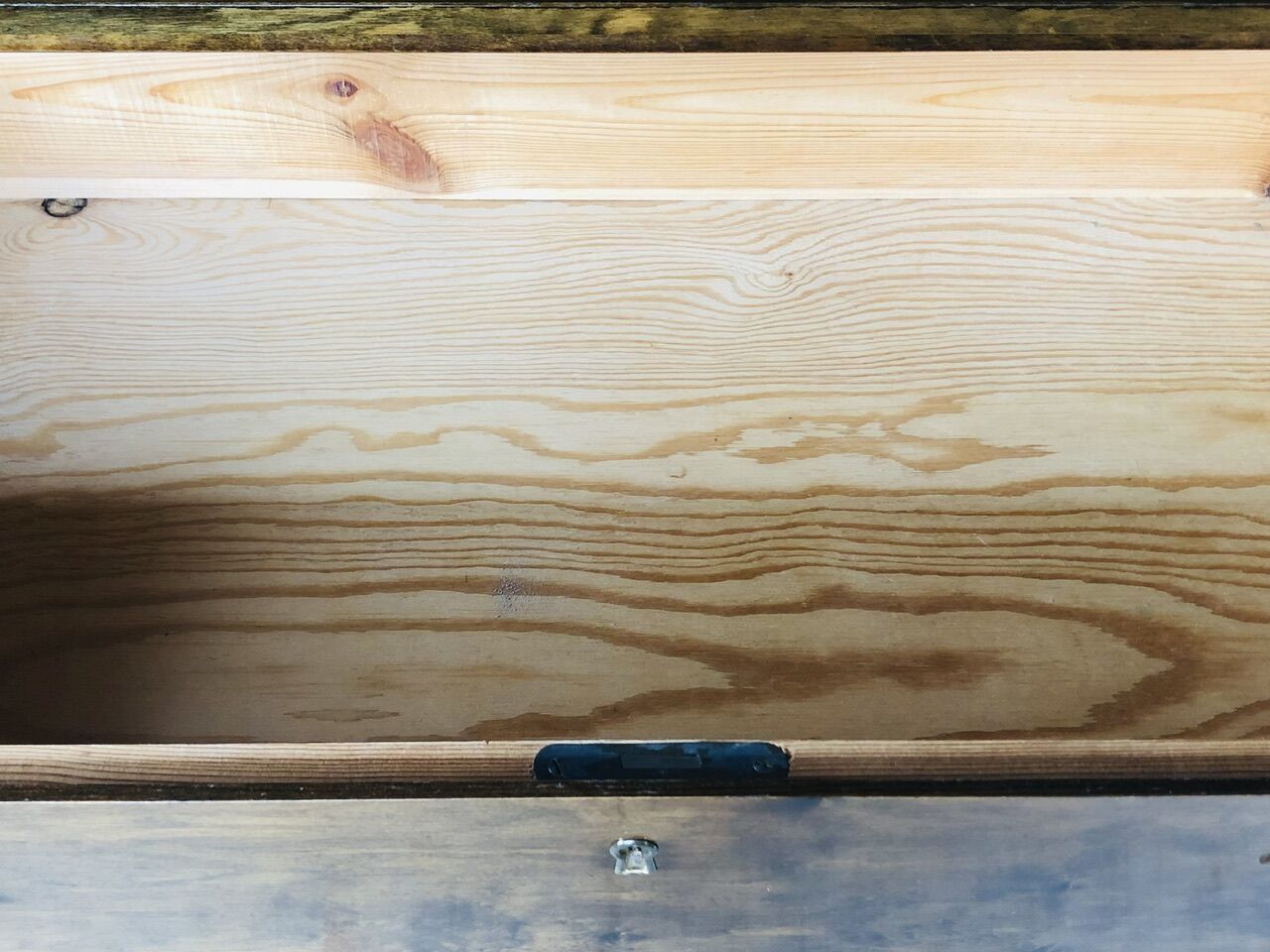 Vintage walnut chest of drawers, compass feet circa 50/60's