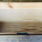 Vintage walnut chest of drawers, compass feet circa 50/60's