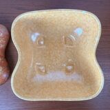 German Art Deco ceramic bowl with lid from Carstens Pottery.