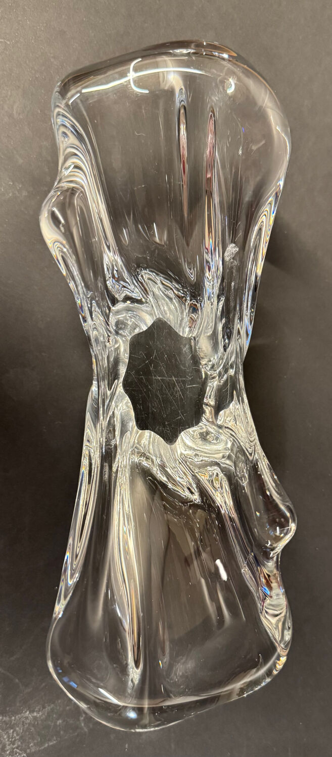 Vide-poche / cendrier en cristal – Baccarat, modèle Avila