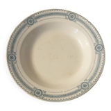Assiette creuse, service "Carina" de Sarreguemines