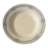 Assiette creuse, service "Carina" de Sarreguemines