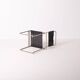 Marcel Breuer Bauhaus Tecta B40 dining chair in nickel plated bent steel an
