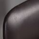 Set of 8 vintage 1960s wood and leather chairs designed by anonima castelli