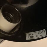 Black Hebi lamp by Isao Hosoe for Valenti Luce 1970