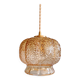 Vintage amber glass pendant (5 available), 1960s-70s