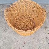 Vintage wicker basket