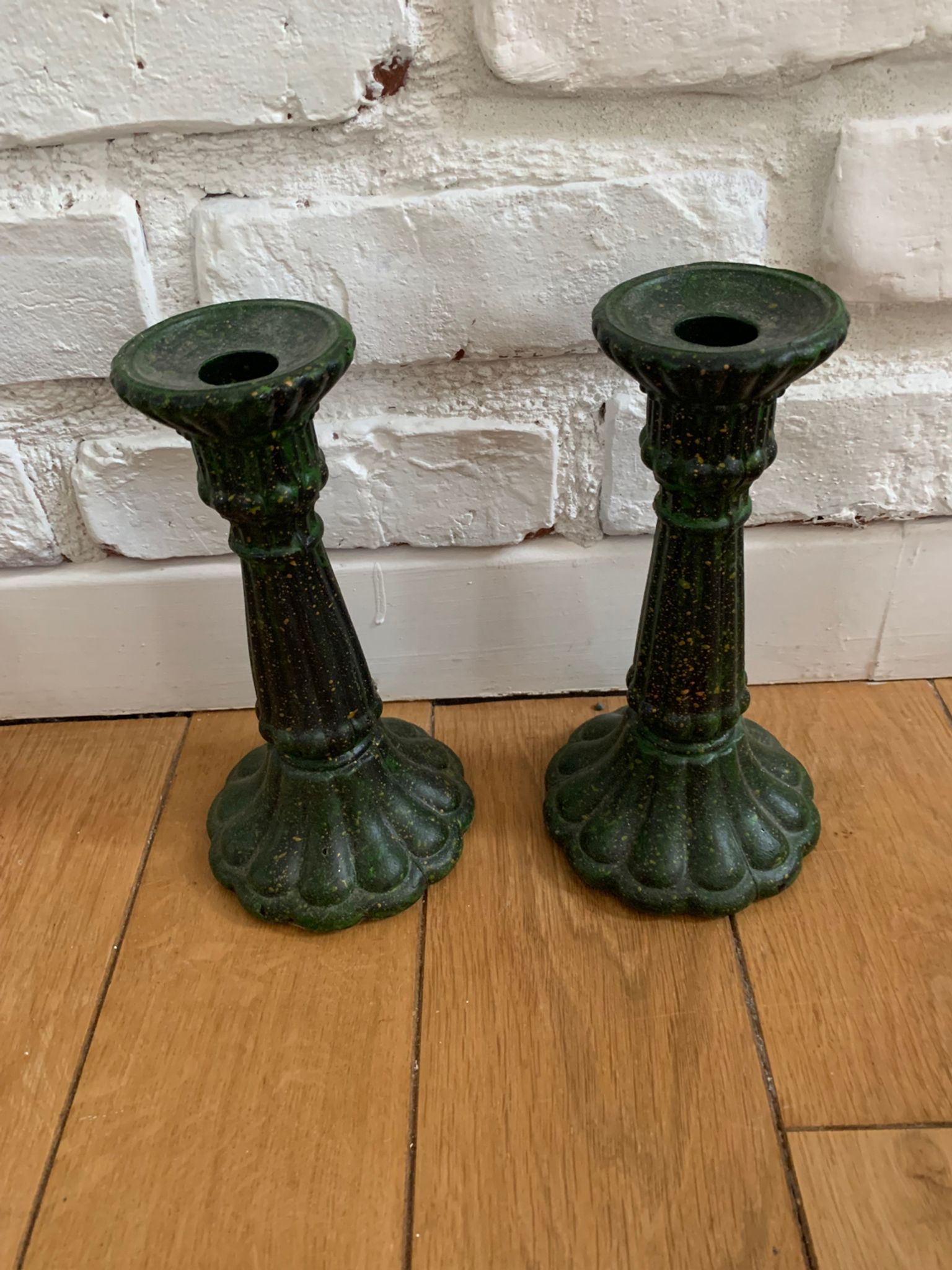 Bougeoir en verre
