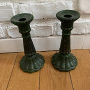 Bougeoir en verre