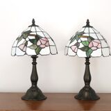 Pink Tiffany lamp