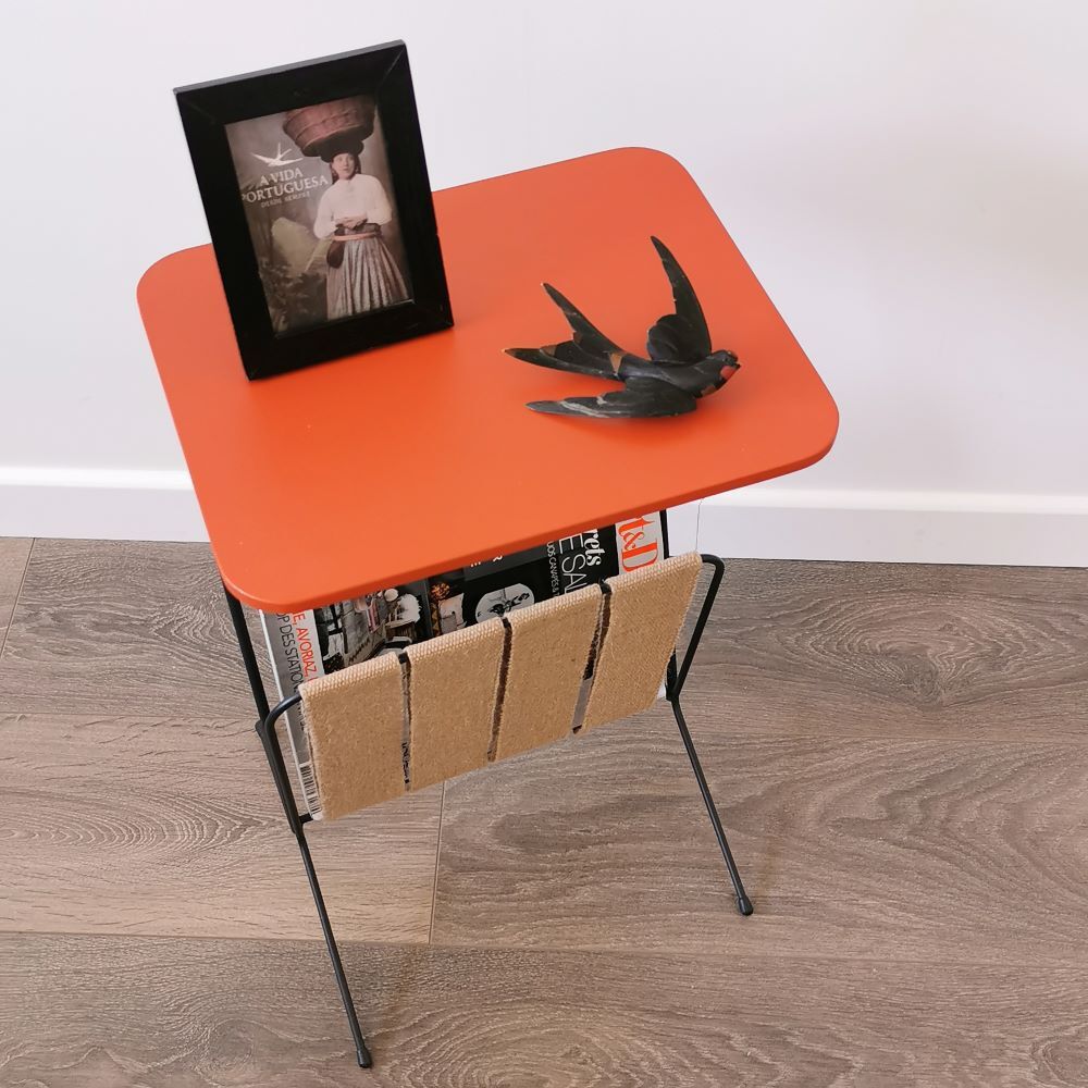 Vintage magazine holder