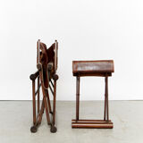 Sergio rodriguez folding chair & ottomane for oca