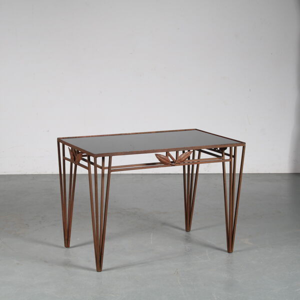 Table basse Hollywood Regency des années 1950 de France