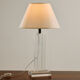 Lampe de table en plexiglas, lot de 2