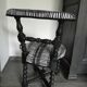 Chaise ancienne de fumeur