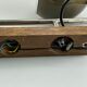 60s 70s lamp fixture wall sconce temde lighten teak space age design