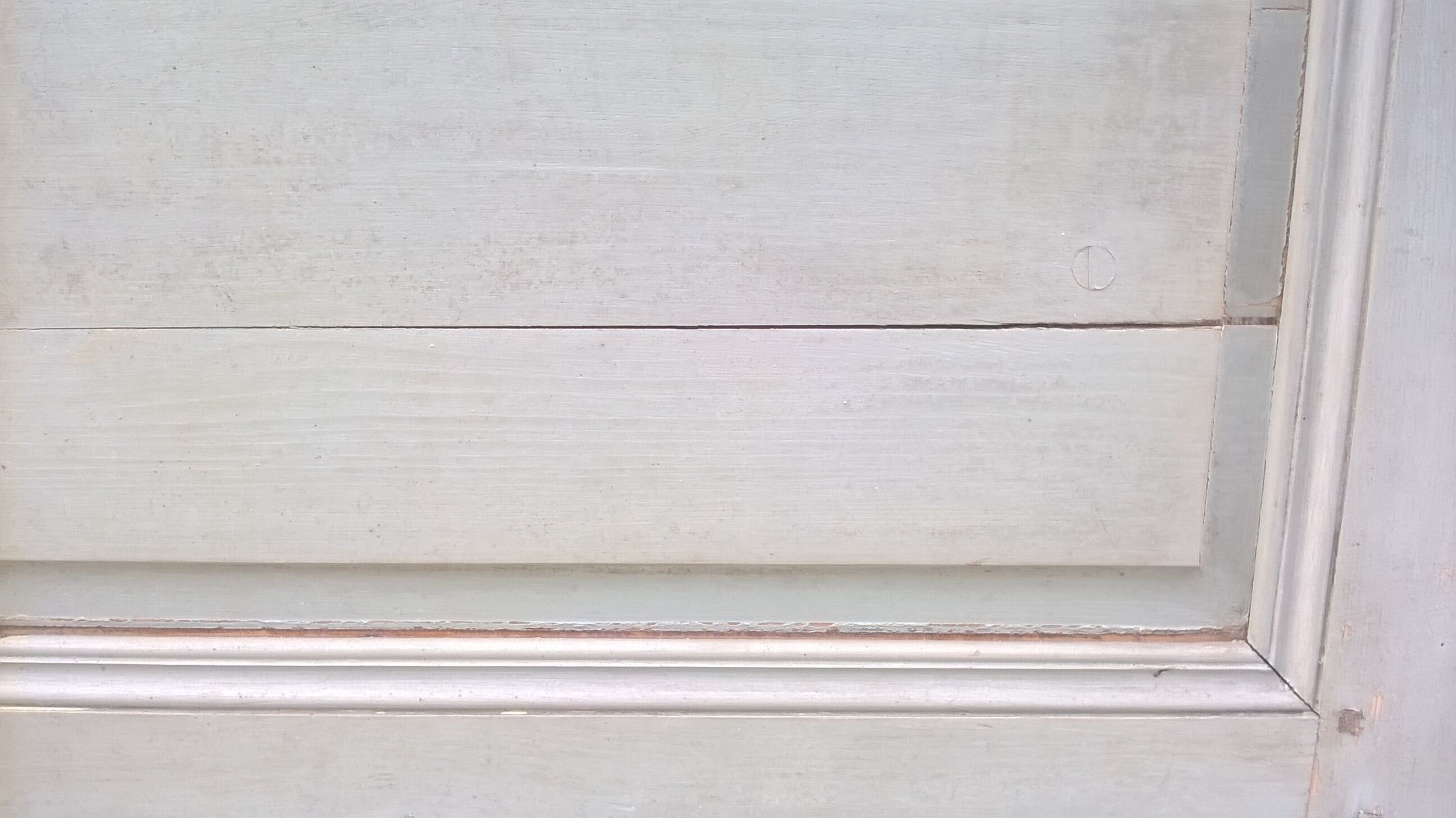 Old glazed interior door