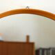Scandinavian round mirror 1970s - 71cm