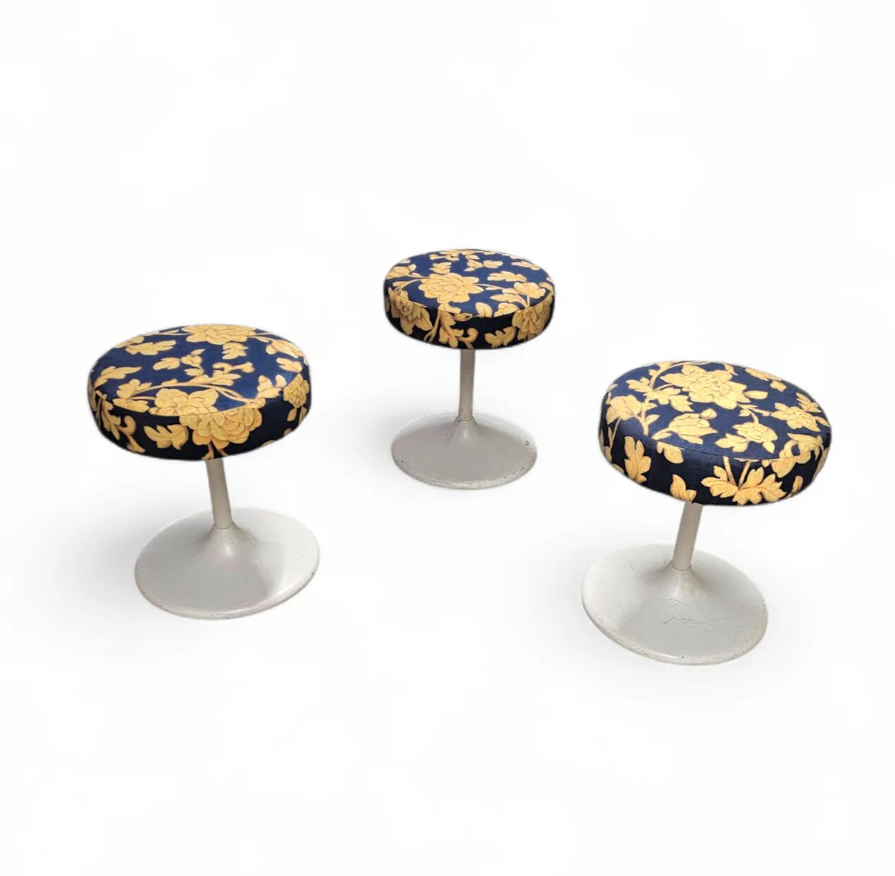 3 x tabouret Lusch / années 1970