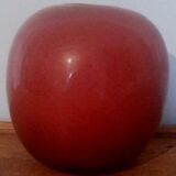 Signed blown glass vase dated and numbered