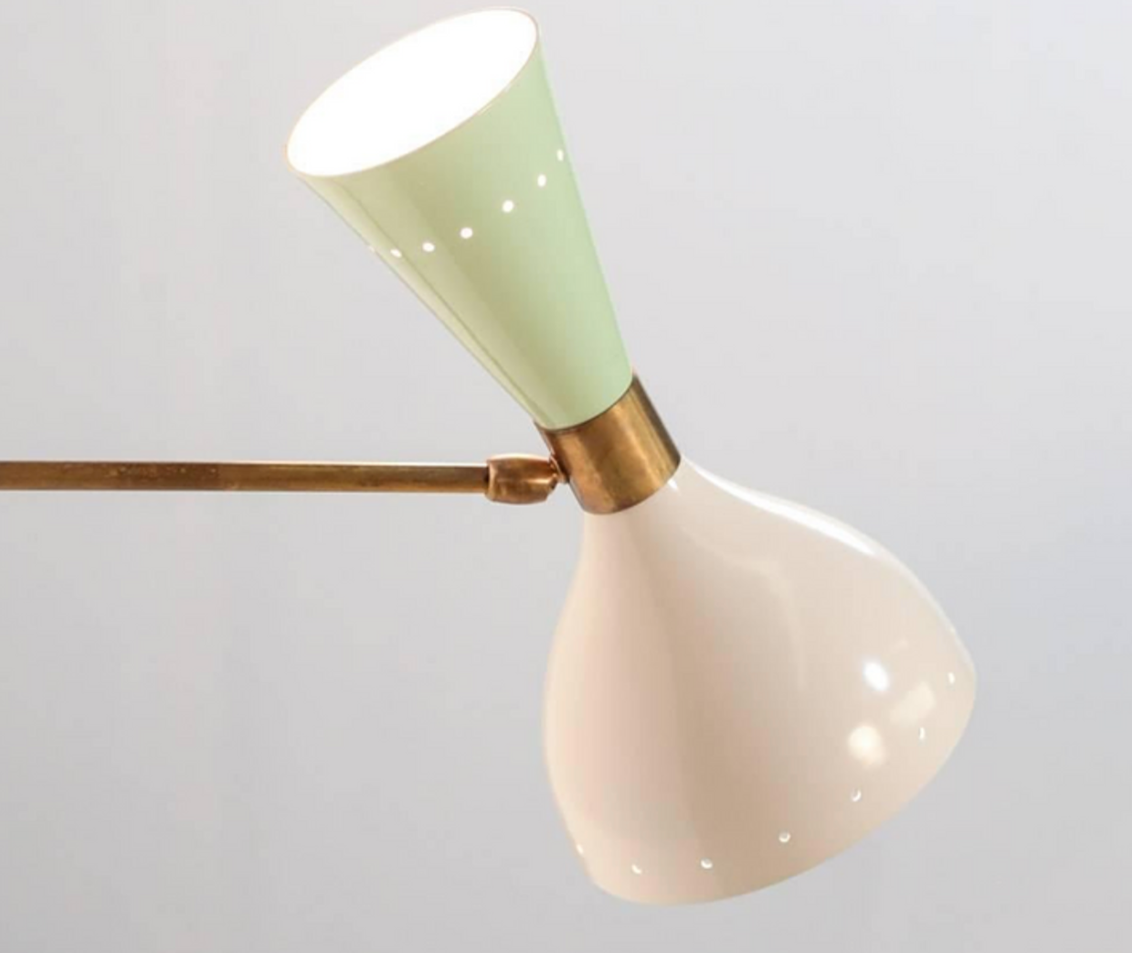 Moonlight Wall Lamp White & Green Sage