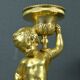 Pair of Gilt Bronze Candlesticks, Louis XVI Style – Mid 19th Century