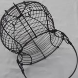 Old metal egg basket