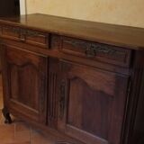 Antique walnut sideboard