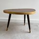 Vintage side table / plant stand with a formica top