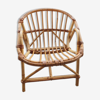 Rattan child armchair