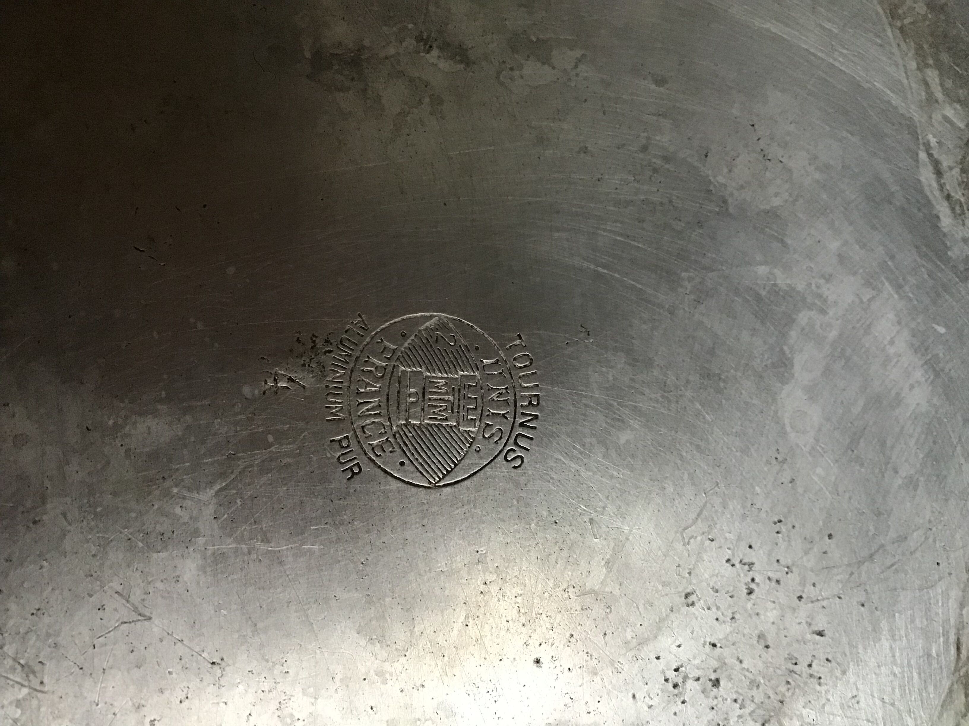 Vintage aluminum kettle