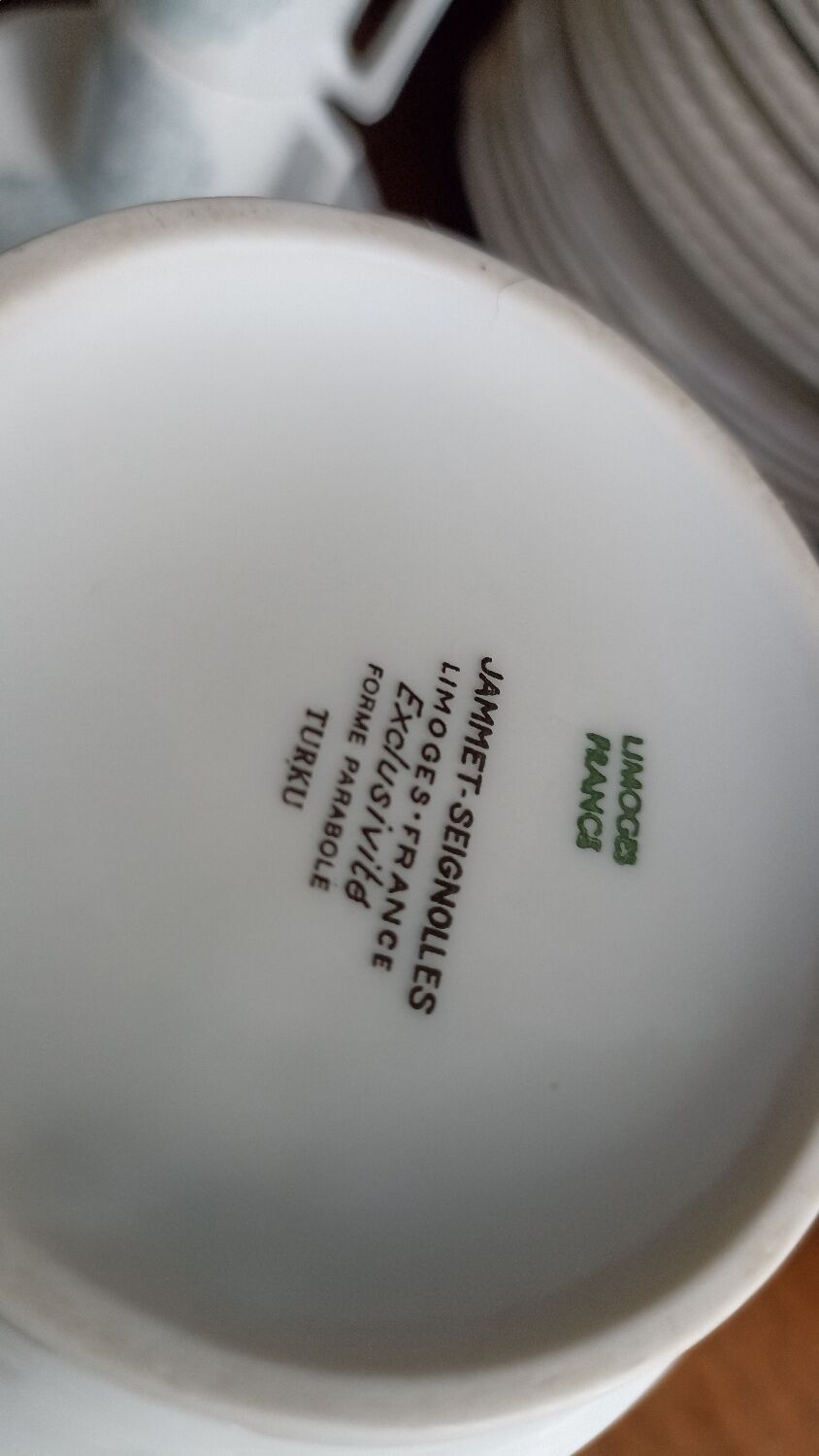 Espresso service party - Jammet-Seignolles Limoges