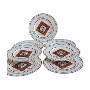 Assiettes villeroy & - boch