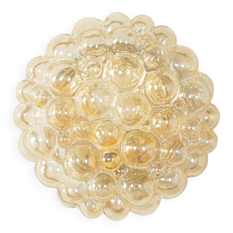 Fascinating wall or ceiling lamp in striking Space Age design by Doria Leuchten