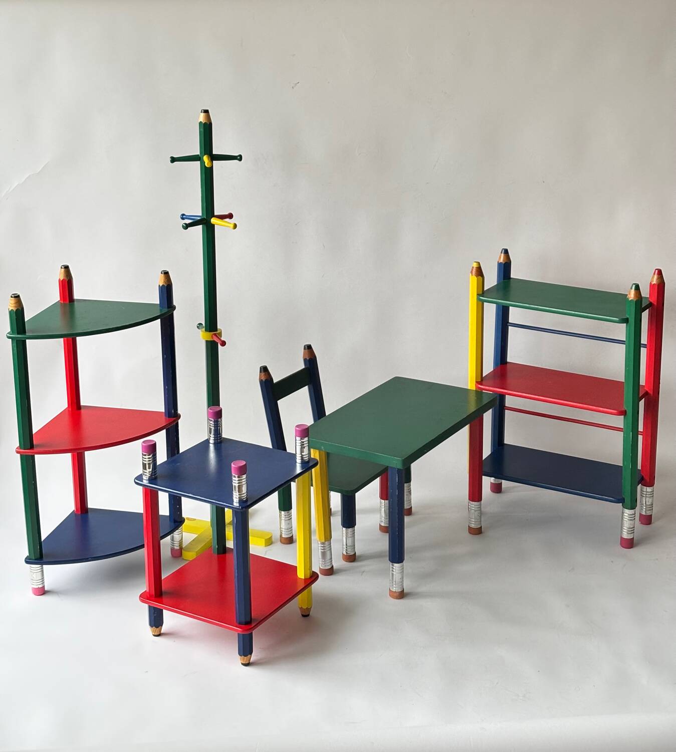Children's pencil furniture set Pierre Sala