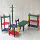 Children's pencil furniture set Pierre Sala