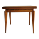 Mid-century Scandinavian compass leg coffee table