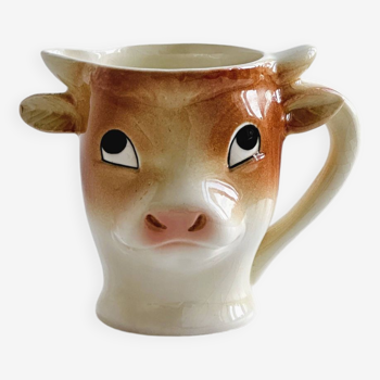 German ceramic cow milk jug.