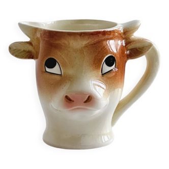 German ceramic cow milk jug.