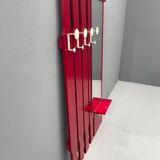 Vintage Wall-Mounted Coat Rack with Mirror and Drawer, 1960s, Czechoslovaki