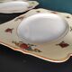 Set of two vintage English serving plates, Crown Ducal